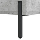 Highboard Concrete Grey 69.5x34x180 cm Engineered Wood 3189969