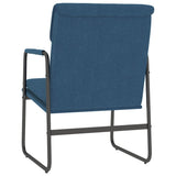 Lounge Chair Blue 55x64x80 cm Fabric 351349