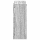 Shoe Rack Grey Sonoma 80x25x62 cm Engineered Wood 859919