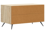 Bedside Cabinet Sonoma Oak 62 x 34.5 x 47.5 cm Engineered Wood 895467