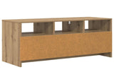 TV Cabinet 102 x 37.5 x 52.5 cm Artisan Oak Engineered Wood 8017359