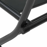 Garden Bistro Set Folding 3 pcs Anthracite Steel 42010318