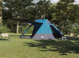 Camping Tent with Roof Blue 482 x 360 x 227 cm Taffeta 42001188