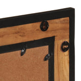 Bathroom Mirror 60x1x55 cm Solid Wood Acacia 372750