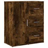 Sideboard Smoked Oak 60x31x70 cm Engineered Wood 840475
