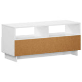 TV Stand 90 x 34.5 x 40 cm White Engineered Wood 8011468
