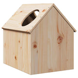 Cat House 41x50x50 cm Solid Wood Pine 859295
