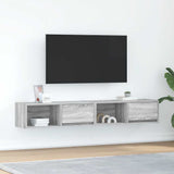 TV Cabinets 2 pcs Grey Sonoma 80x31x25.5 cm Engineered Wood 861465