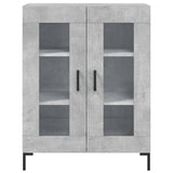 Sideboard Concrete Grey 69.5x34x90 cm Engineered Wood 827792