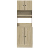 Kitchen Cabinet Sonoma Oak 60x50x180 cm Engineered Wood 3276639