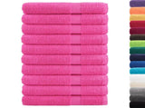 Premium Towels SOLUND 10 pcs Pink 100x200 cm 600 gsm 137535