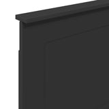 Headboard Black Oak 100 cm Engineered Wood 887704