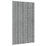 Roof Panel 12 pcs Silver 80 x 45 cm Galvanised steel 42047119