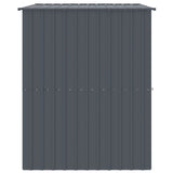 Dog House with Roof Anthracite 214x153x181 cm Galvanised Steel 172371