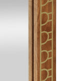 Bathroom Mirror 50x70x2.5 cm Solid Wood Mango and Glass 358315