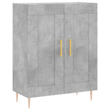 Sideboard Concrete Grey 69.5x34x90 cm Engineered Wood 830184