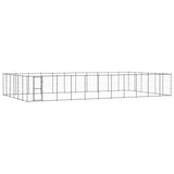 Outdoor Dog Kennel Steel 79.86 m 3082327