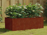Planter 80x40x40 cm Corten Steel 824519