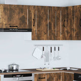Kitchen Wall Cabinet Porto Smoked Oak Engineered Wood 854032