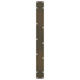 Dining Table Legs Natural Steel 2 pcs 80x cm Steel 4013315