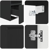 Bathroom Cabinet Set 3 pcs Black 49.5 x 44.5 x 66 cm 3405708