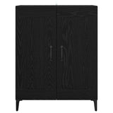 Sideboard Black Oak 69.5 x 34 x 90 cm Engineered Wood 886239