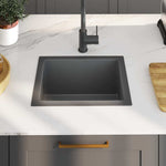Handmade Kitchen Sink Black Stainless Steel 51507