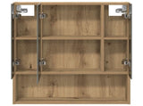 Bathroom Mirror Cabinet Artisan Oak 60 x 14.5 x 70 cm 889190