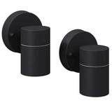 Outdoor LED Wall Lights 2 pcs Stainless Steel Downwards 42416