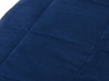 Weighted Blanket Blue 220x235 cm King 15 kg Fabric 350801