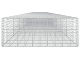 Gabion with 5 mm Wire and 5x10 cm Mesh 1050x100x50 cm 3464823