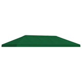 Gazebo Canopy Cover 6 x 3 m Green Polyester 190 900402