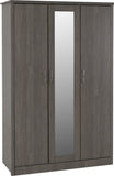 ZNTS Lisbon 3 Door Wardrobe 100-101-058