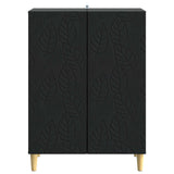 Sideboard Black 66 x 34.5 x 90 cm Engineered Wood 895046