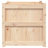 Garden Planter 60x60x60 cm Solid Wood Pine 837424