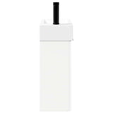 Bathroom Vanity Unit with Tap White 45.5 x 22.5 x 84 cm 889425