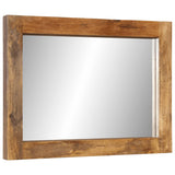Mirror 70x50 cm Solid Wood Mango and Glass 351985