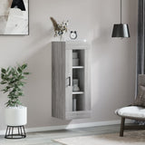 ZNTS Wall Mounted Cabinet Grey Sonoma 34.5x34x90 cm 828922