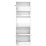 Kitchen Cabinet White 60x50x180 cm Engineered Wood 3276637
