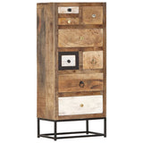 Drawer Cabinet 45x30x105 cm Solid Reclaimed Wood 286508