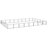 Dog Kennel Black 40 m Steel 3082160