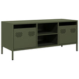 TV Cabinet Olive Green 101.5x39x43.5 cm Cold-rolled Steel 851302