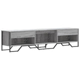 TV Cabinet Grey Sonoma 180x34x41 cm Engineered Wood 848592