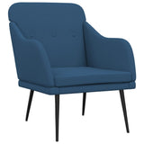 Armchair Blue 63x76x80 cm Fabric 351481