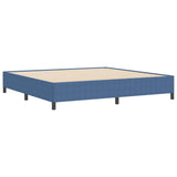 Box Spring Bed Blue 200 x 200 cm Velvet 42006990