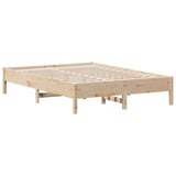 Bed Frame without Mattress 120x200 cm Solid Wood Pine 842702
