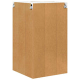 Hanging Cabinet Artisan Oak and White 57 x 57 x 100 cm 884377