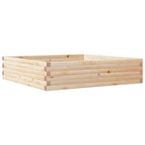 Garden Planter 100x100x23 cm Solid Wood Pine 847208