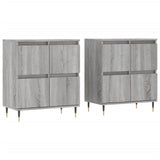 Sideboards 2 pcs Grey Sonoma Engineered Wood 3190171