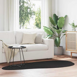 Carpet HUARTE Black 100 x 200 cm Polyester 4103797